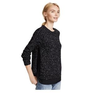 Club Monaco Kaelane Mixed Media Pullover Sweater